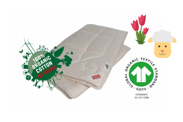 Bio Wool Ganzjahres Bettdecke